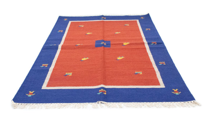 Kelim Teppich - Trendy 200 x 140 cm - rot