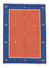 Kelim Teppich - Trendy 200 x 140 cm - orange