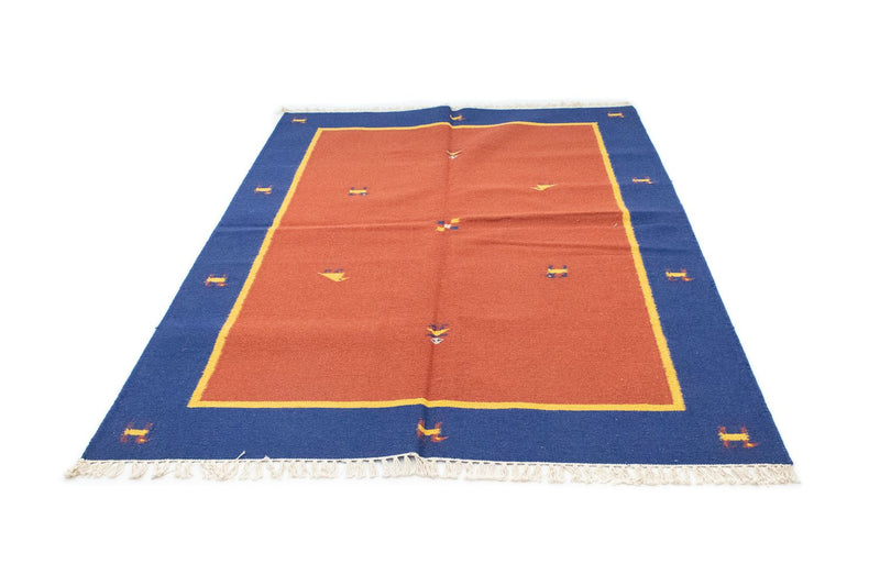 Kelim Teppich - Trendy 200 x 140 cm - orange