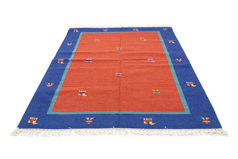 Kelim Teppich - Trendy 200 x 140 cm - orange