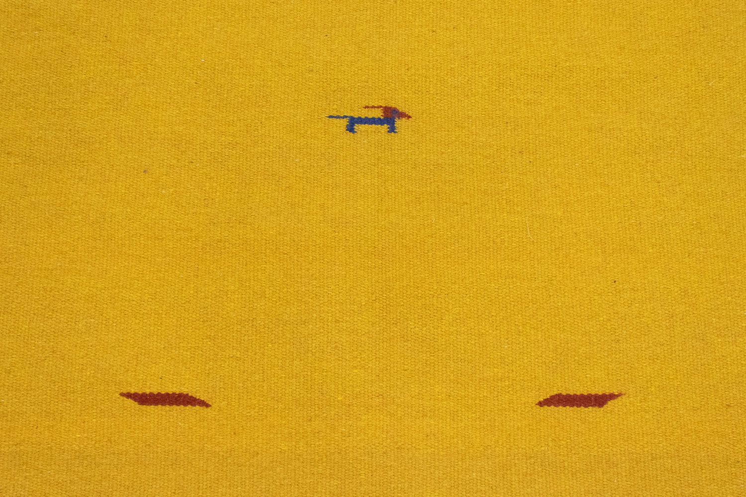 Kelim Teppich - Trendy 180 x 120 cm - gelb