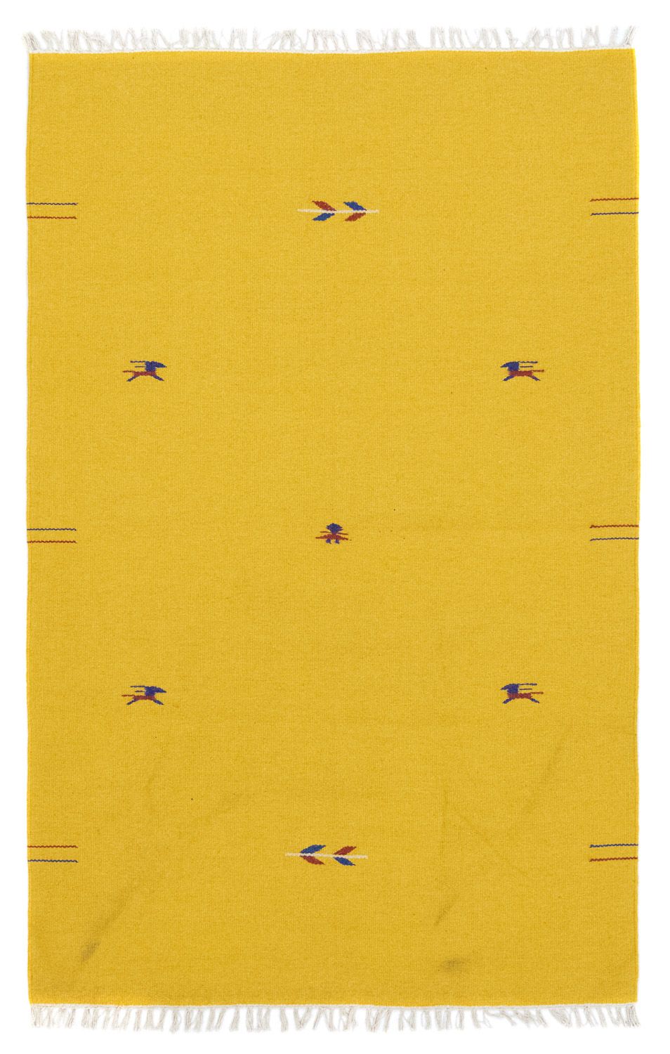 Kelim Teppich - Trendy 180 x 120 cm - gelb