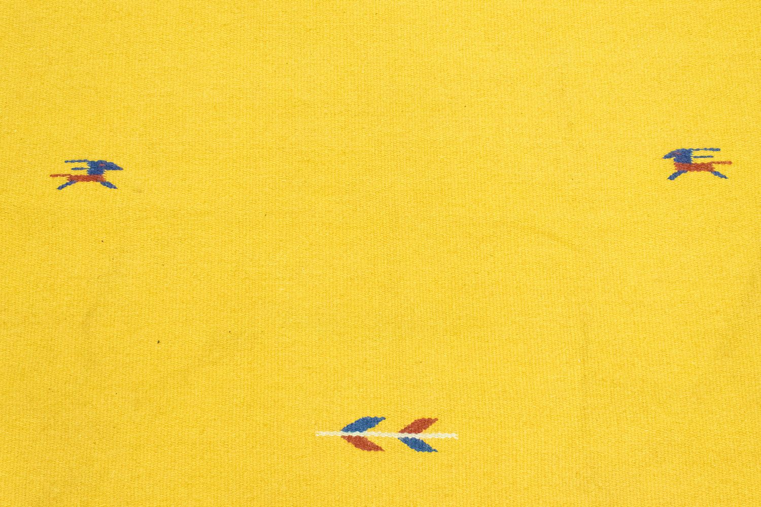 Kelim Teppich - Trendy 180 x 120 cm - gelb