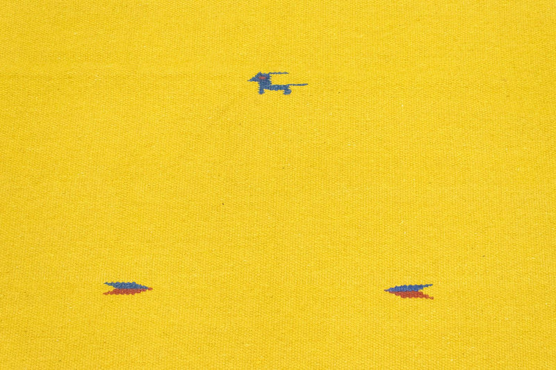 Kelim Teppich - Trendy 180 x 120 cm - gelb