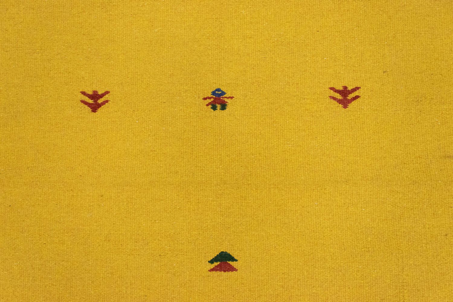Kelim Teppich - Trendy 180 x 120 cm - gelb