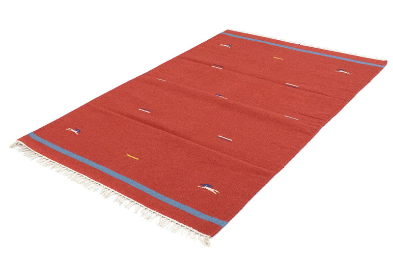 Kelim Teppich - Trendy 180 x 120 cm - rot