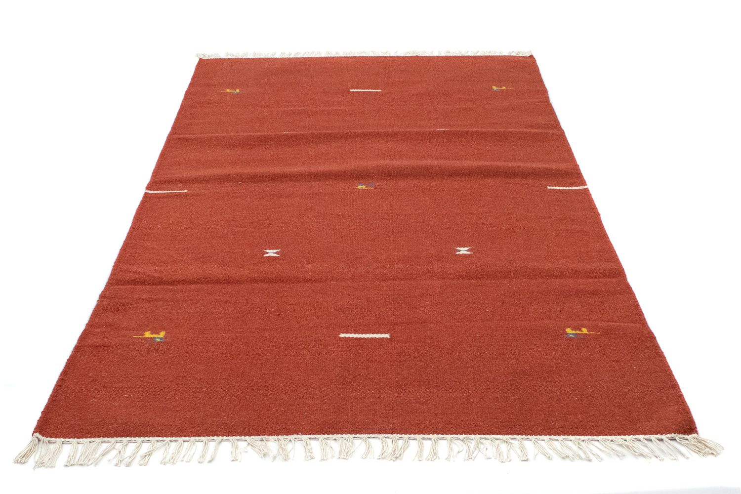 Kelim Teppich - Trendy 180 x 120 cm - rot