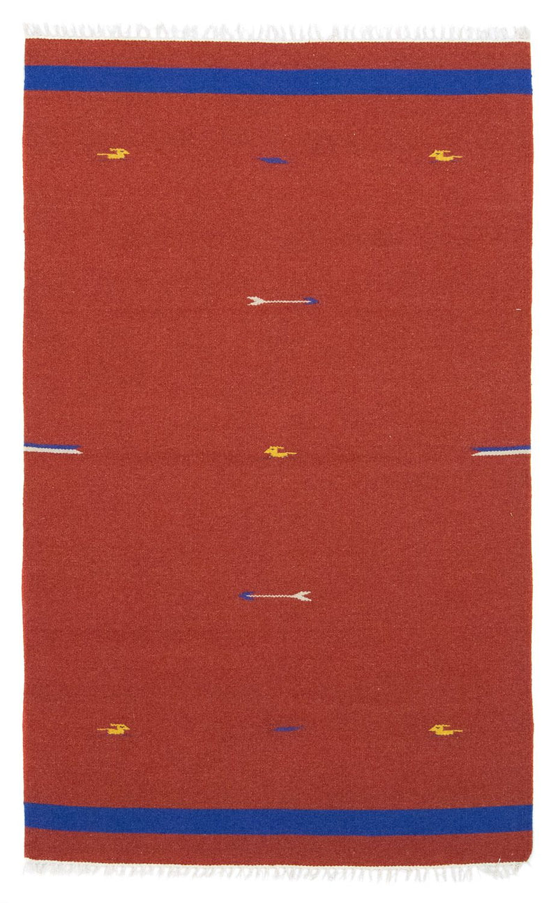 Kelim Teppich - Trendy 180 x 120 cm - rot