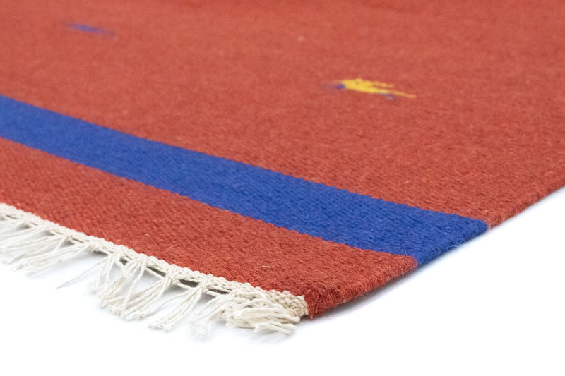 Kelim Teppich - Trendy 180 x 120 cm - rot