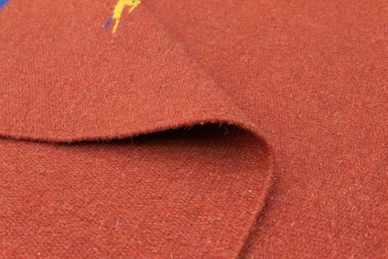 Kelim Teppich - Trendy 180 x 120 cm - rot
