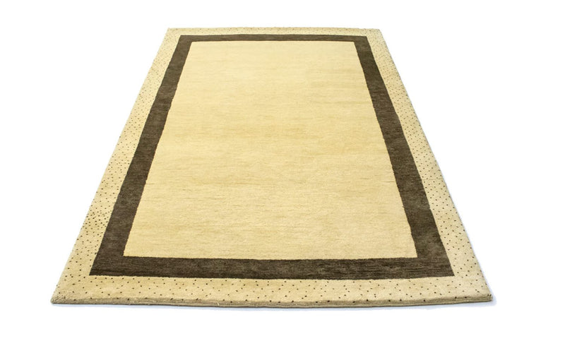 Gabbeh Teppich - Loribaft Indus 184 x 122 cm - beige