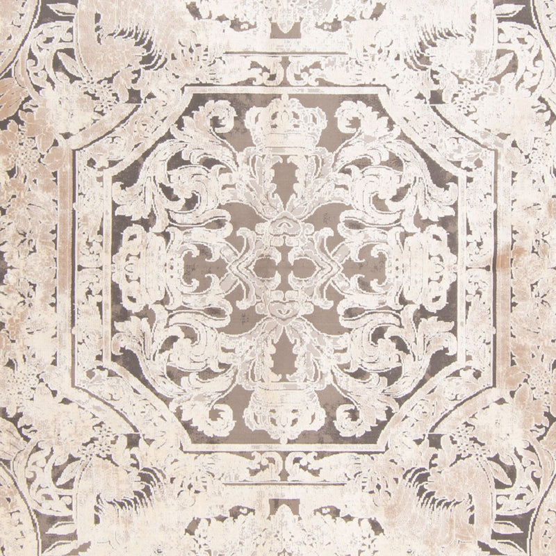Designer Teppich - 300 x 200 cm - grau