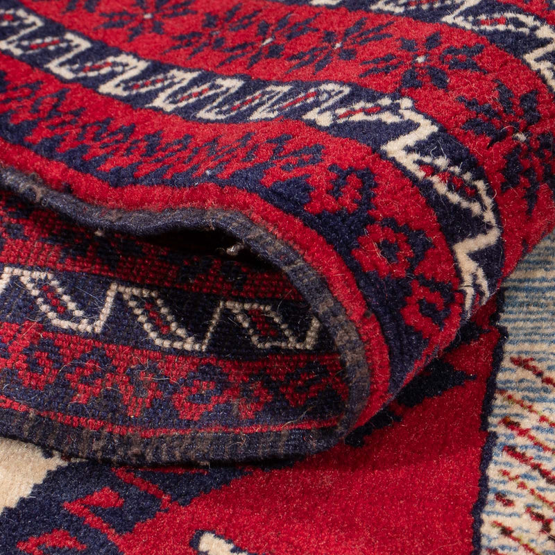 Belutsch Teppich - 135 x 86 cm - rot