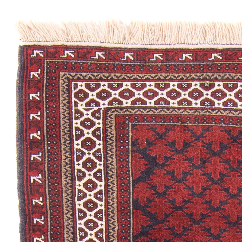 Belutsch Teppich - Gebetsteppich - 154 x 92 cm - rot