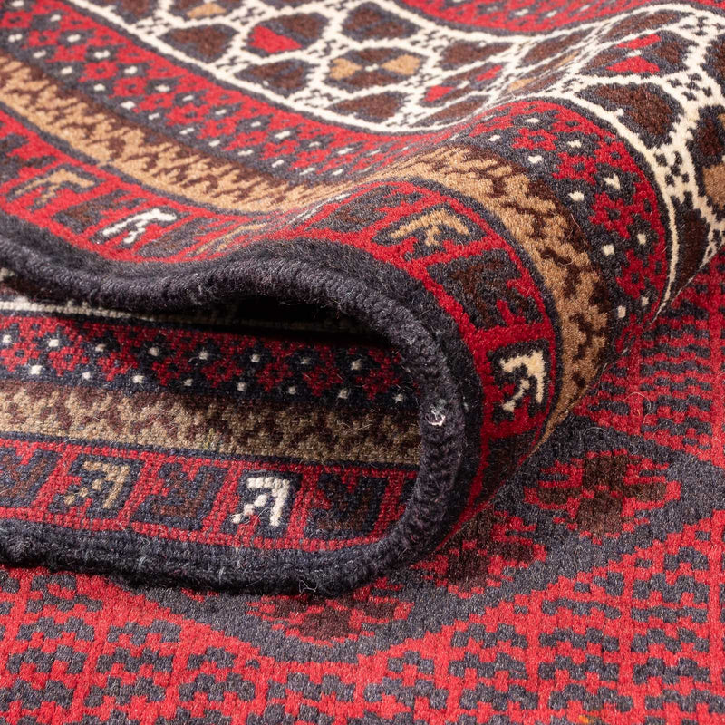 Belutsch Teppich - Gebetsteppich - 155 x 103 cm - dunkelblau