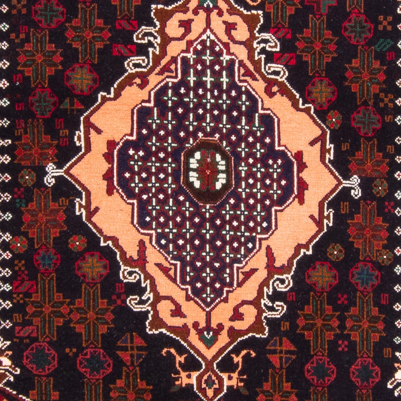 Belutsch Teppich - 195 x 117 cm - dunkelblau