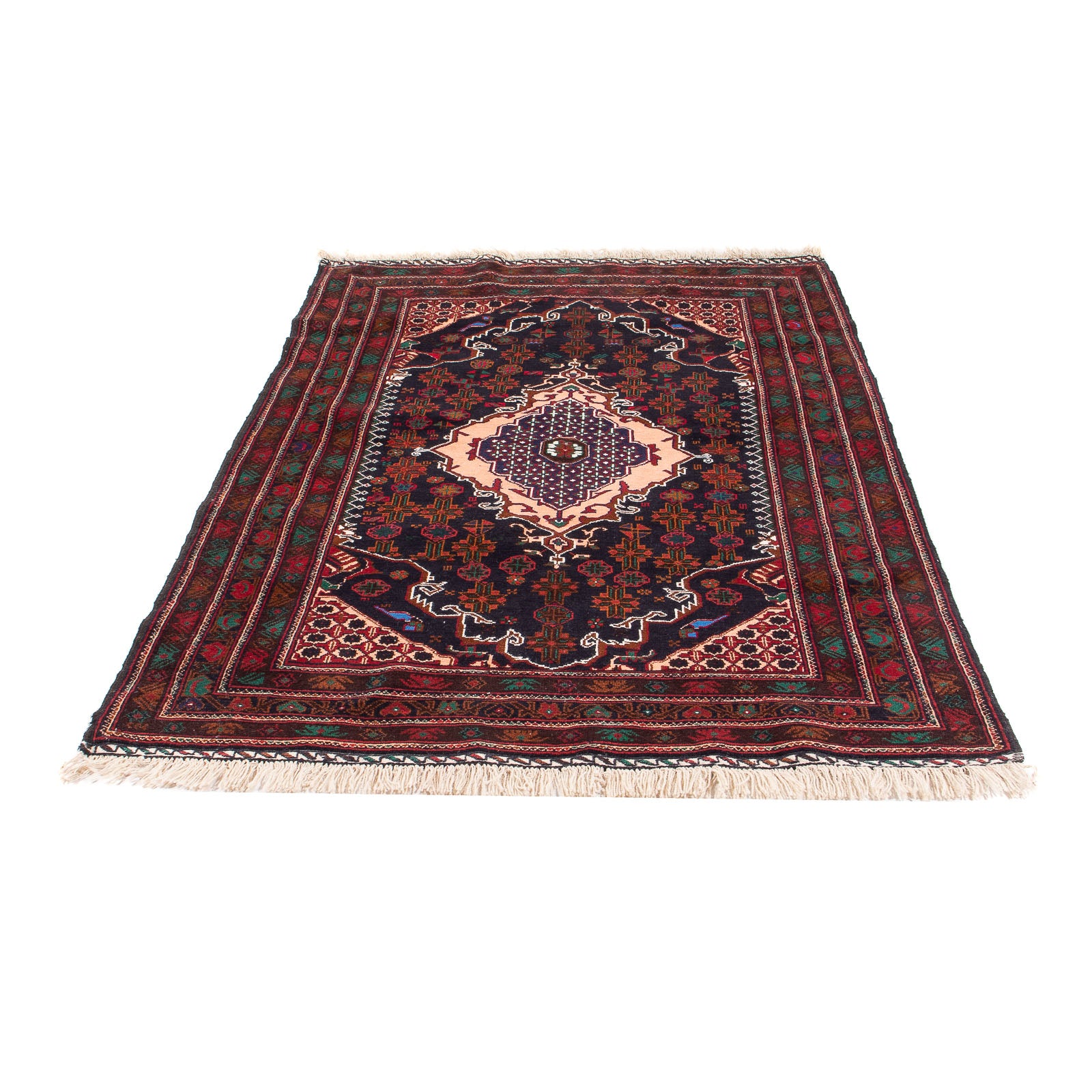 Belutsch Teppich - 195 x 117 cm - dunkelblau