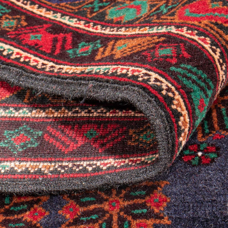 Belutsch Teppich - 205 x 123 cm - dunkelblau