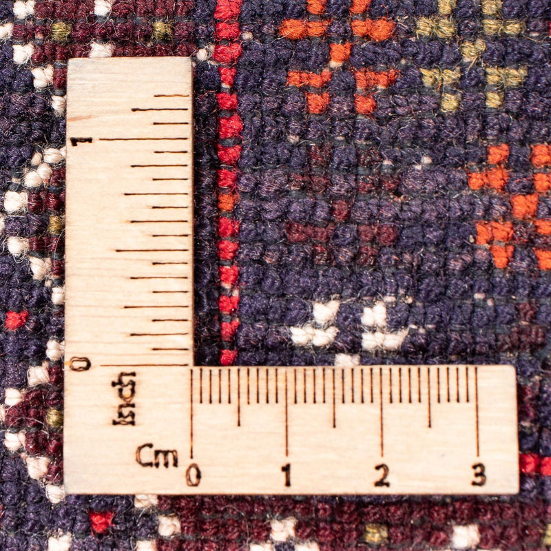 Belutsch Teppich - Gebetsteppich - 146 x 99 cm - dunkelblau
