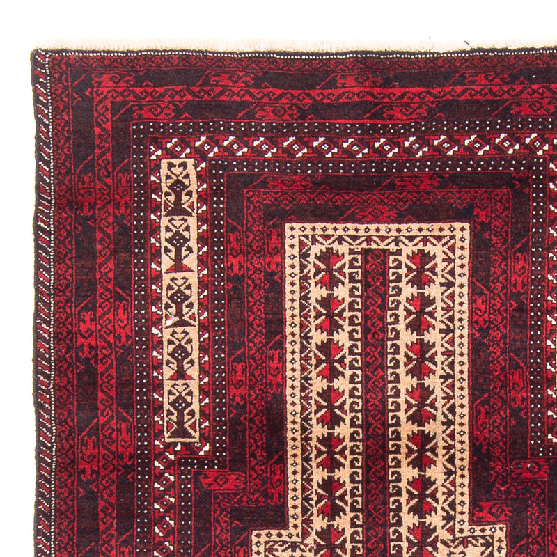 Belutsch Teppich - Gebetsteppich - 154 x 93 cm - beige
