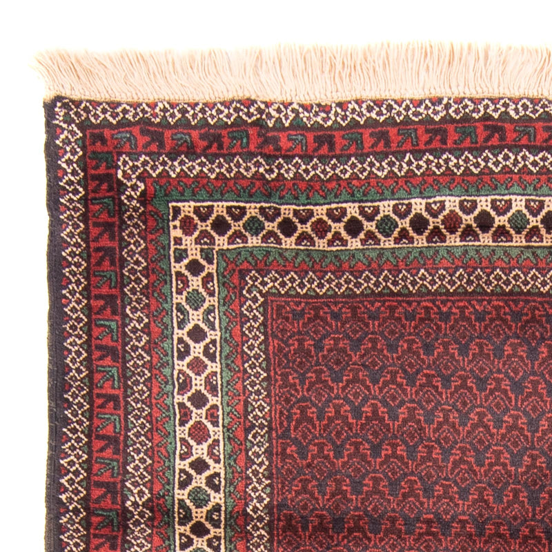 Belutsch Teppich - Gebetsteppich - 150 x 92 cm - dunkelblau