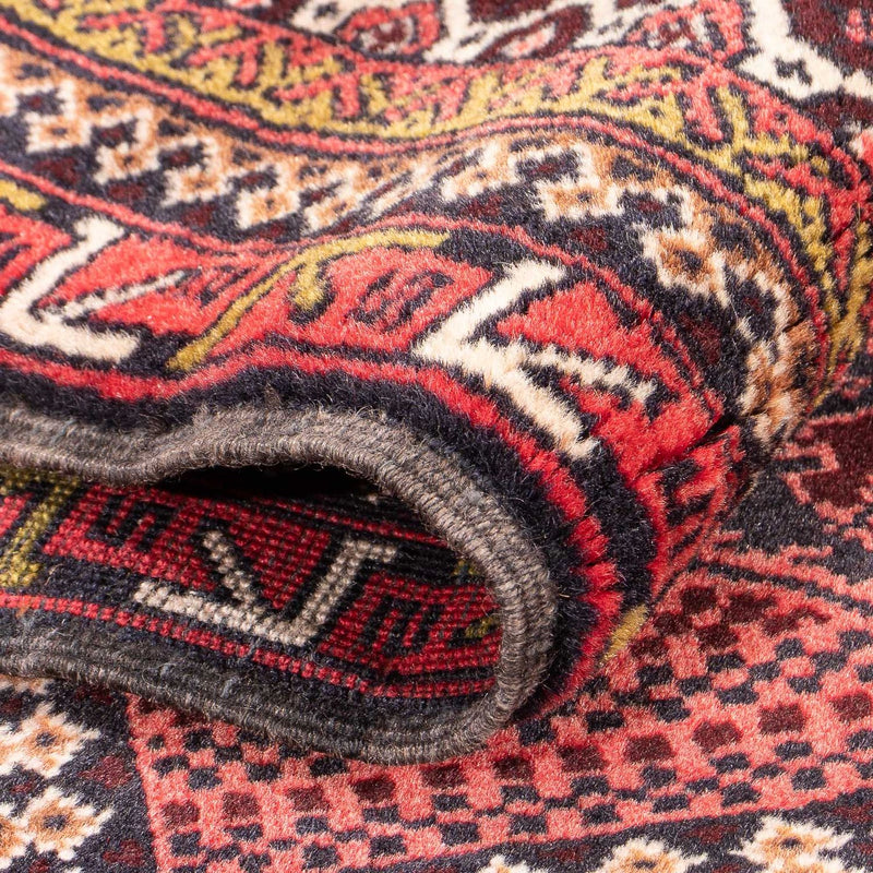Belutsch Teppich - Gebetsteppich - 140 x 91 cm - dunkelblau