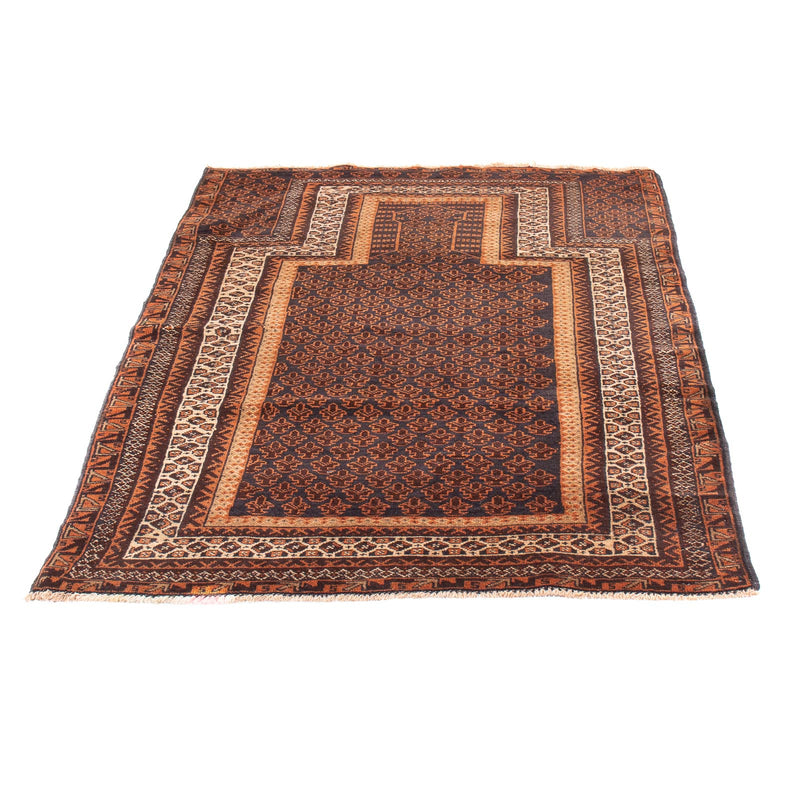 Belutsch Teppich - Gebetsteppich - 147 x 91 cm - dunkelblau
