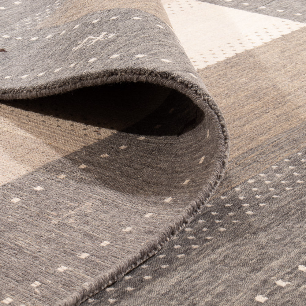 Gabbeh Teppich - Loribaft Softy - 240 x 170 cm - grau