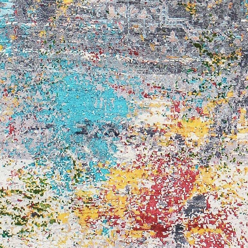 Designer Teppich - 180 x 120 cm - mehrfarbig