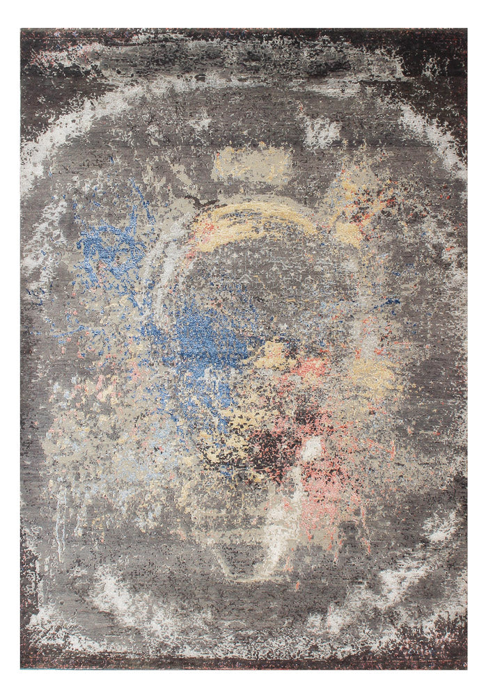 Designer Teppich - 242 x 170 cm - mehrfarbig