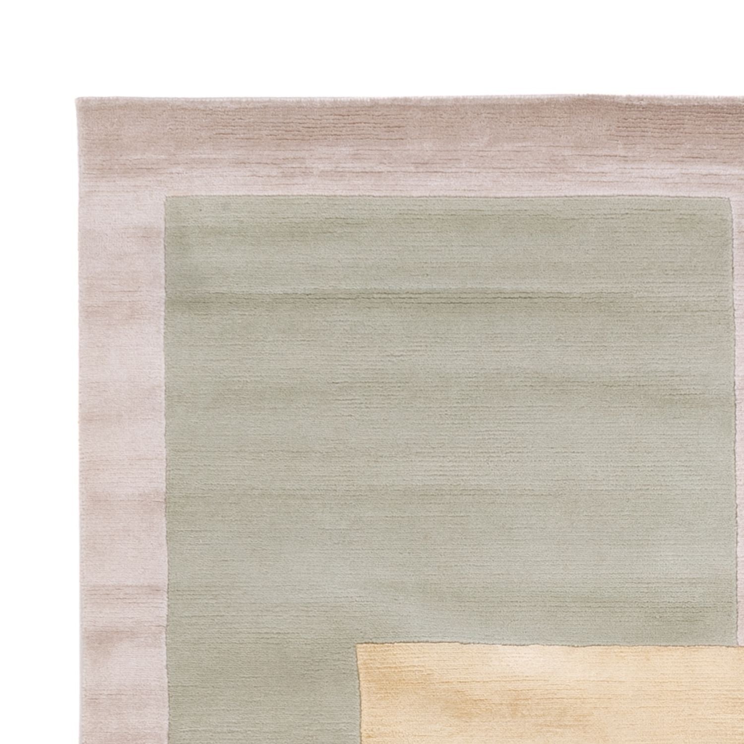 Designer Teppich - 243 x 167 cm - grün