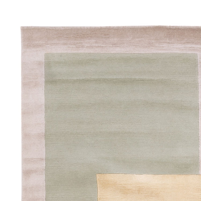 Designer Teppich - 243 x 167 cm - grün
