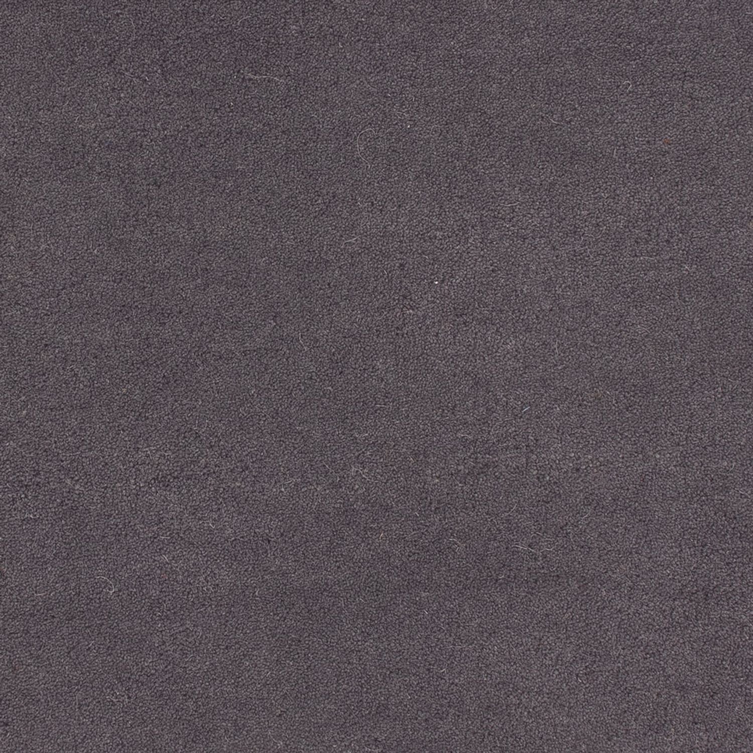 Wollteppich sonderform  - 90 x 60 cm - grau