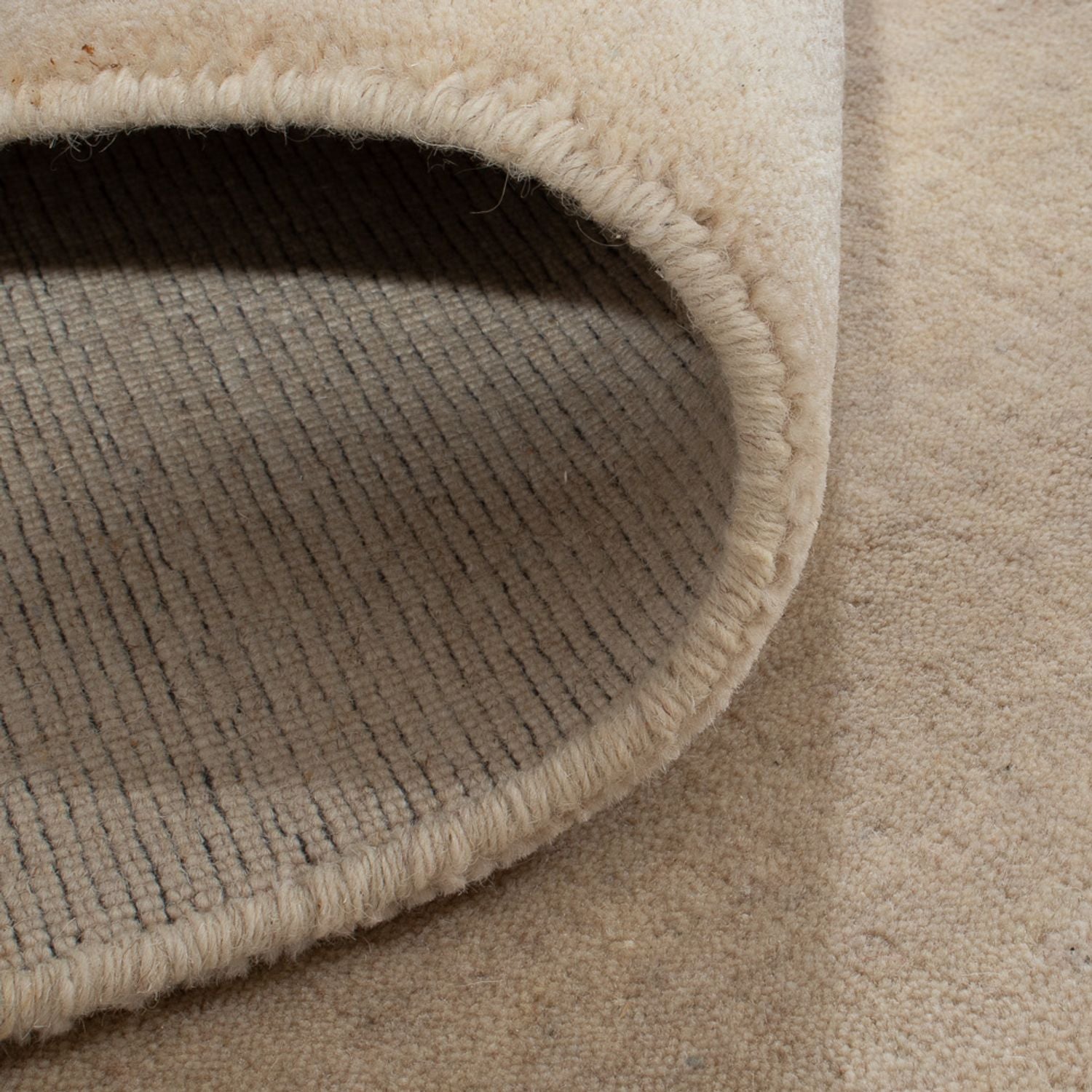 Gabbeh Teppich - Loribaft Indus quadratisch  - 200 x 200 cm - beige