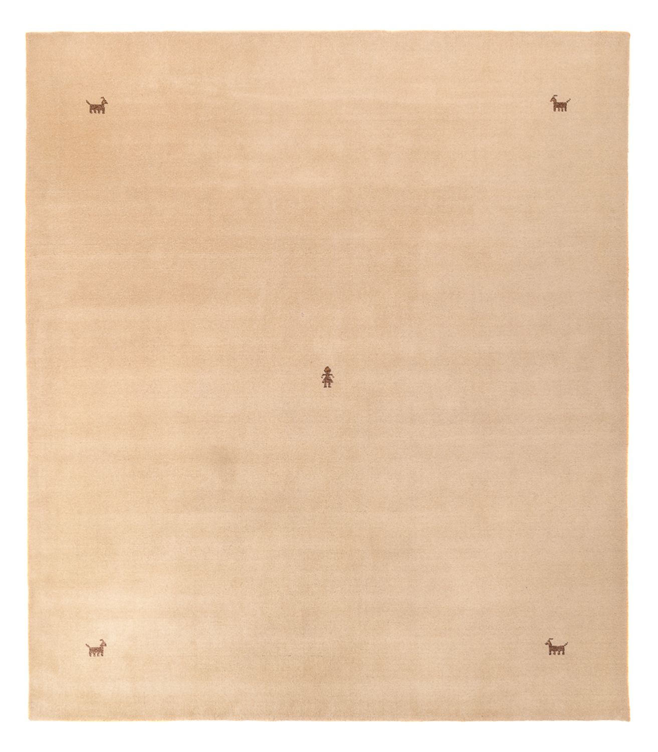 Gabbeh Teppich - Softy - 300 x 250 cm - beige