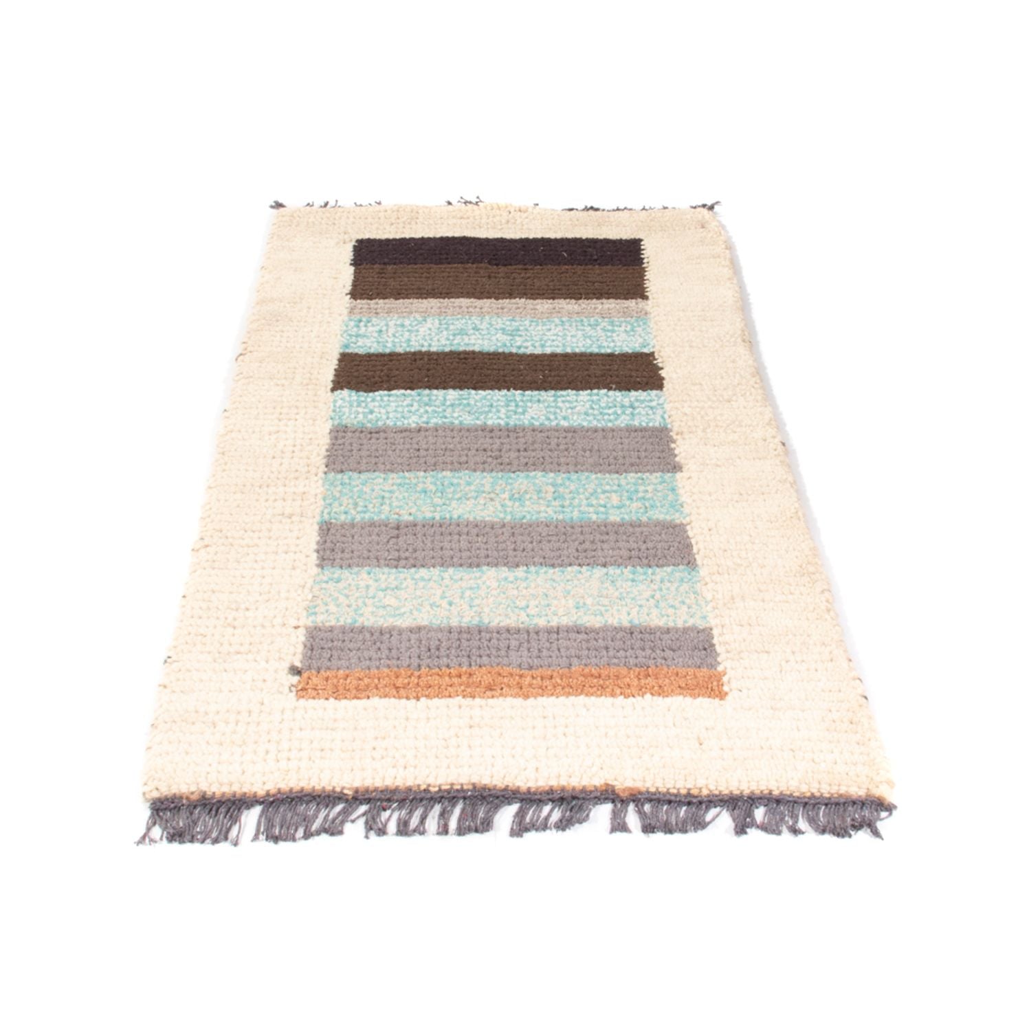Nepal Teppich - 140 x 70 cm - mehrfarbig