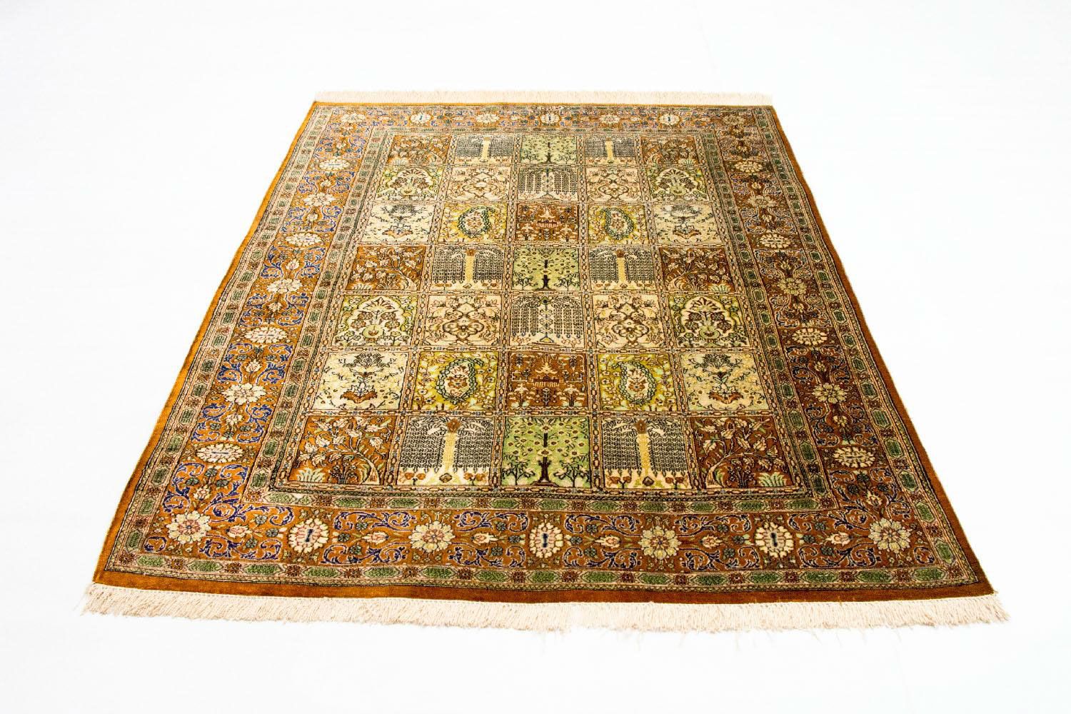 Seidenteppich - Ghom Seide - Premium 152 x 101 cm Teppichbrücke