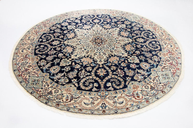 Perserteppich - Nain - Royal 210 x 210 cm Runder Teppich