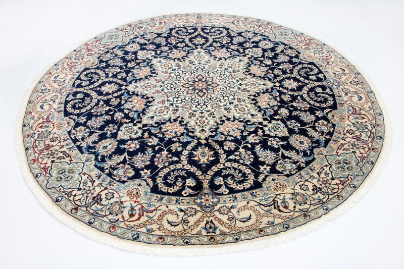 Perserteppich - Nain - Royal 210 x 210 cm Runder Teppich