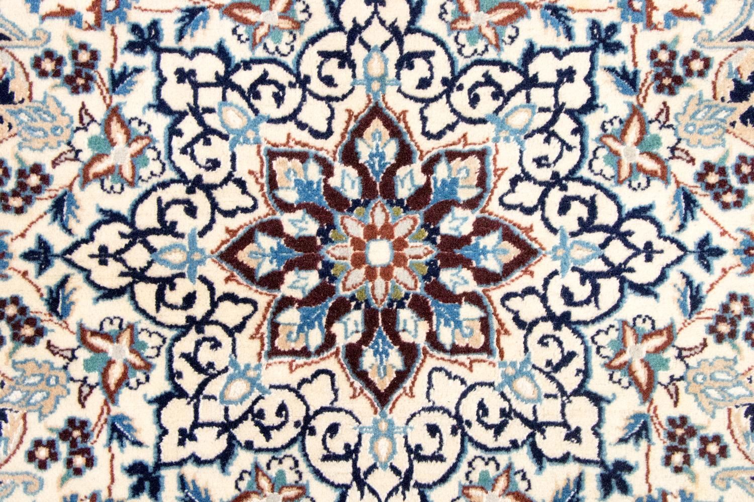 Perserteppich - Nain - Royal 210 x 210 cm Runder Teppich