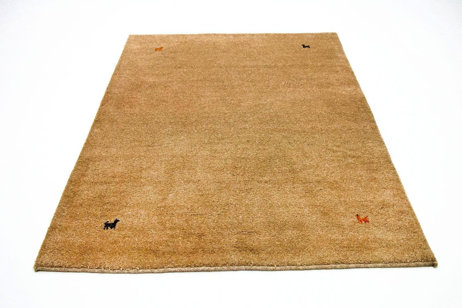 Gabbeh Teppich - Indus 200 x 140 cm - braun