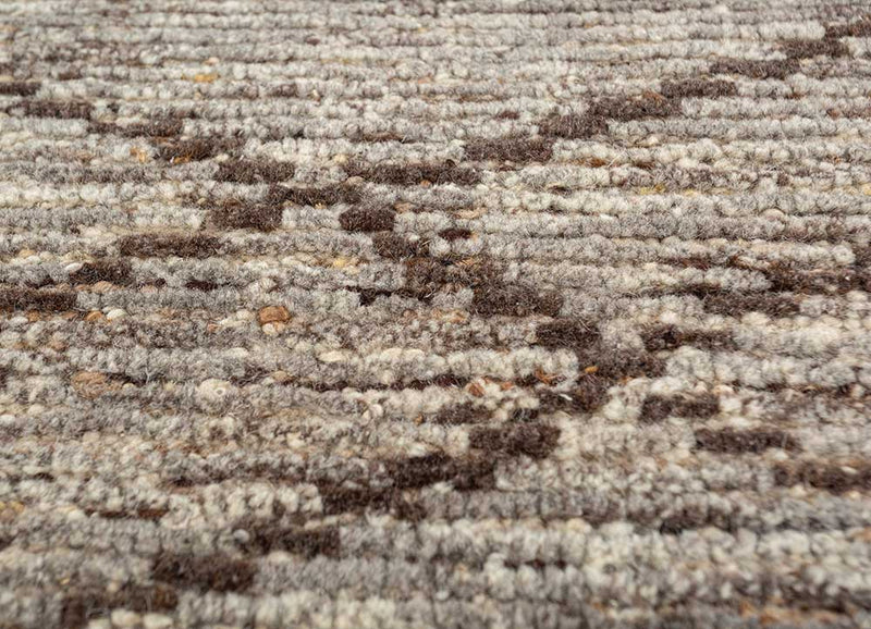 Wollteppich - 300 x 270 cm - dunkelbeige