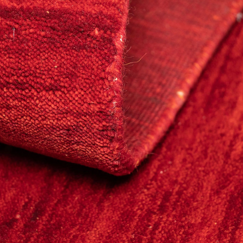 Gabbeh Teppich - Softy 180 x 120 cm - rot