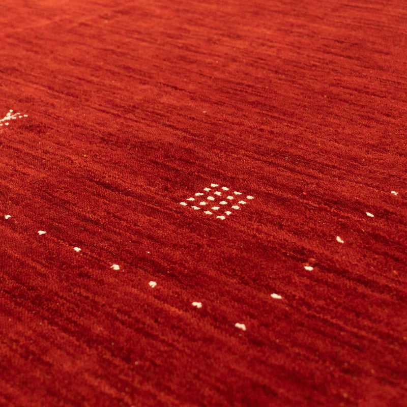 Gabbeh Teppich - Softy 200 x 140 cm - rot