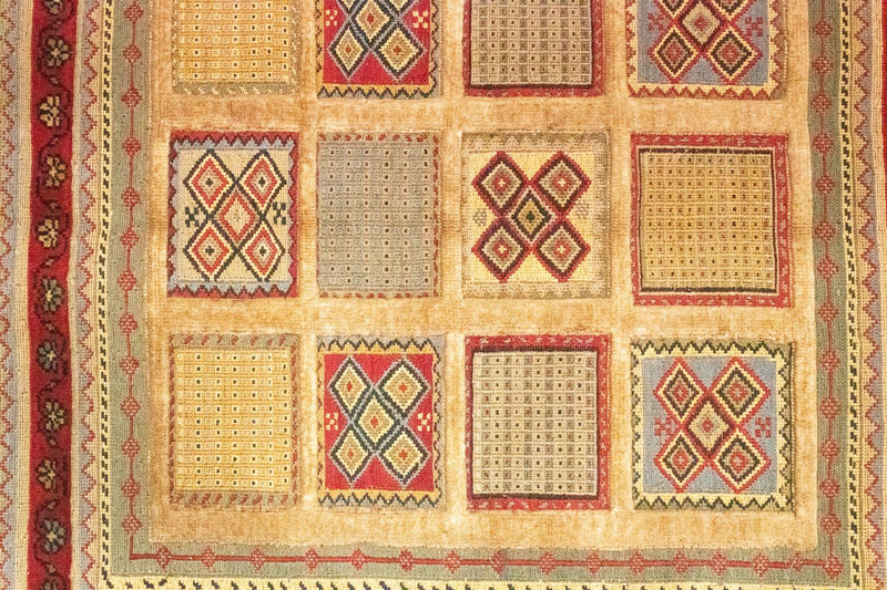 Perserteppich - Nomadic 102 x 96 cm - gold