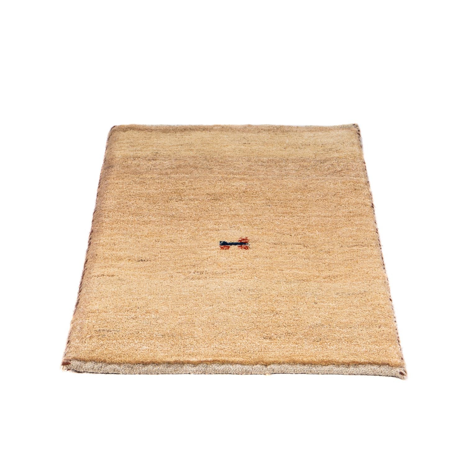 Gabbeh Teppich - Loribaft Perser 60 x 40 cm - beige