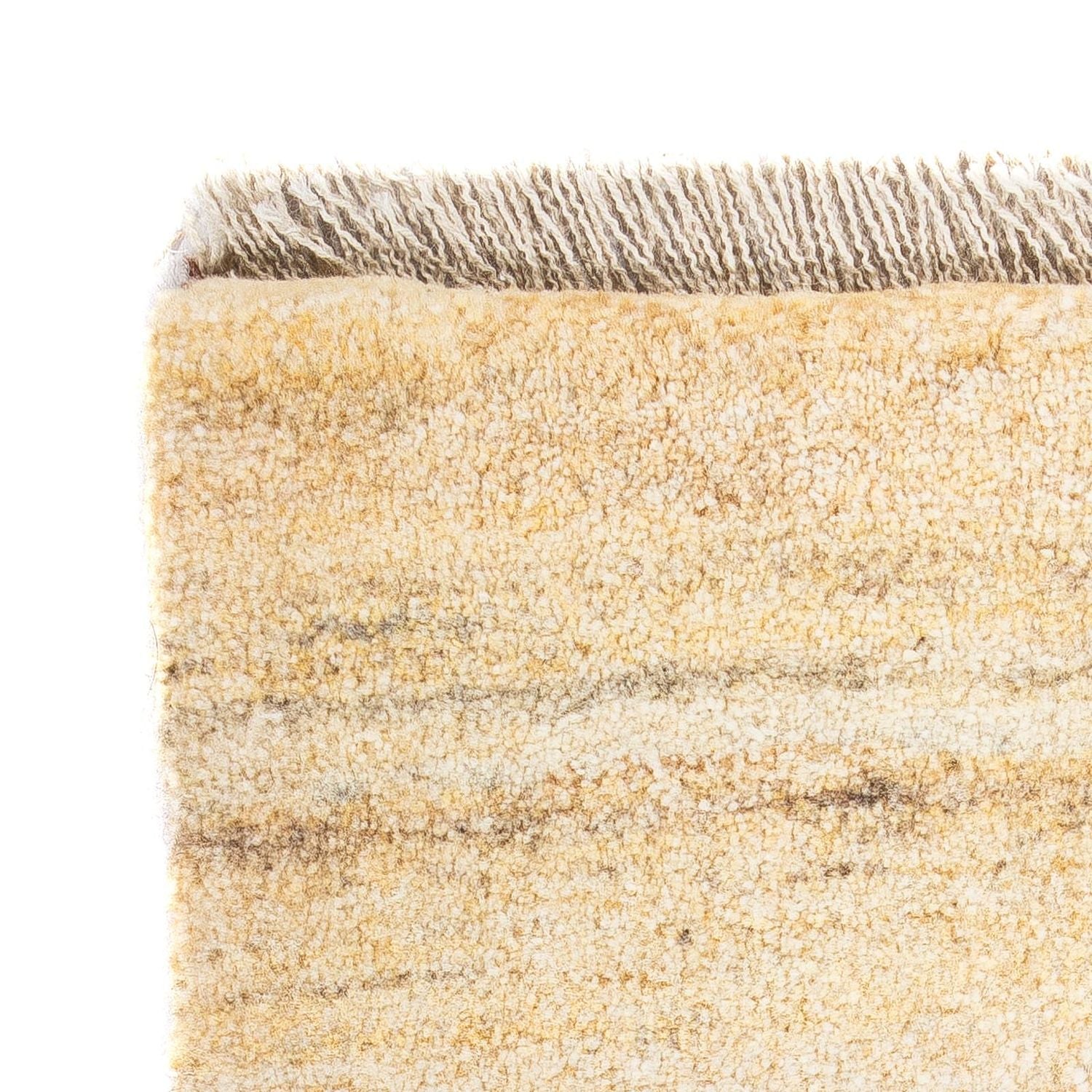 Gabbeh Teppich - Loribaft Perser 60 x 40 cm - beige