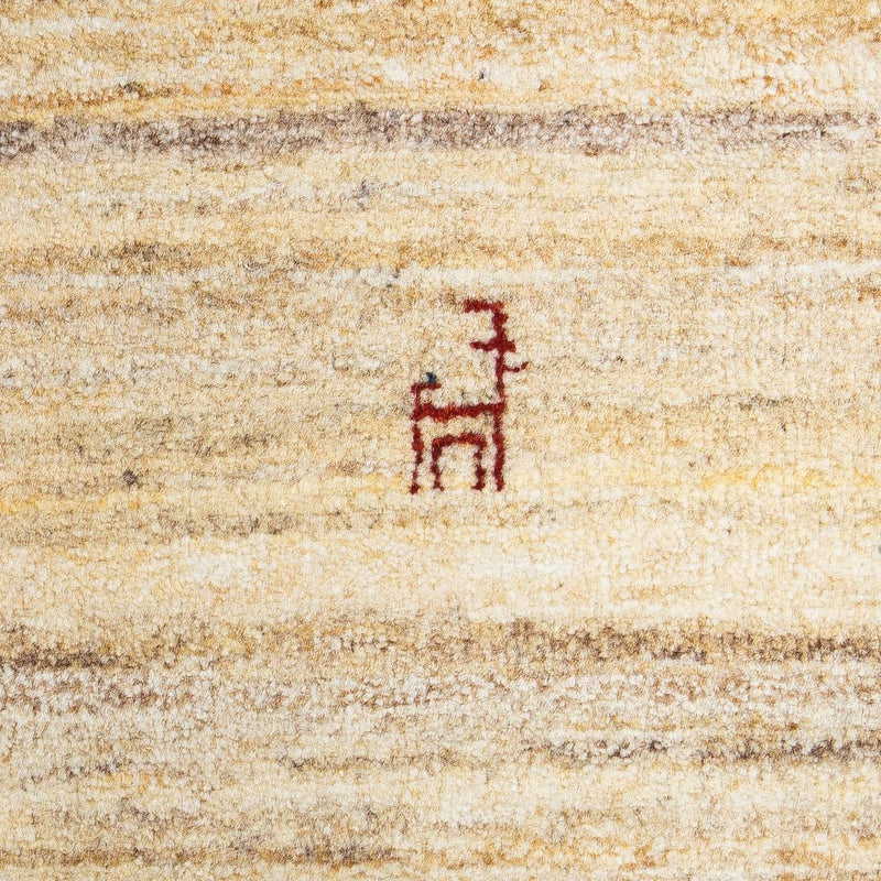 Gabbeh Teppich - Perser 60 x 40 cm - beige