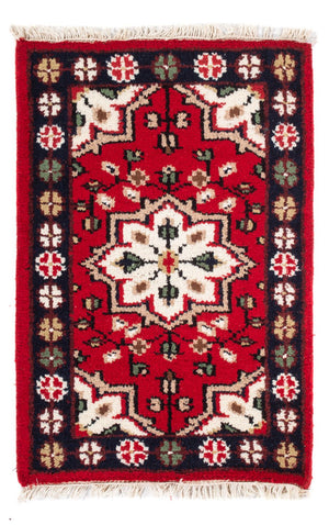 Orientteppich - 90 x 60 cm - rot