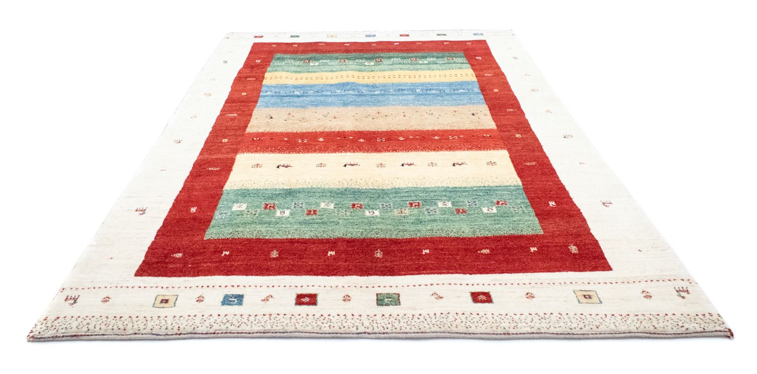 Gabbeh Teppich - Loribaft Perser 252 x 170 cm - mehrfarbig